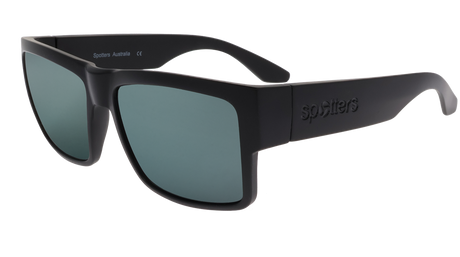 Spotters Striker Polarised Sunglasses (matt Black Carbon)