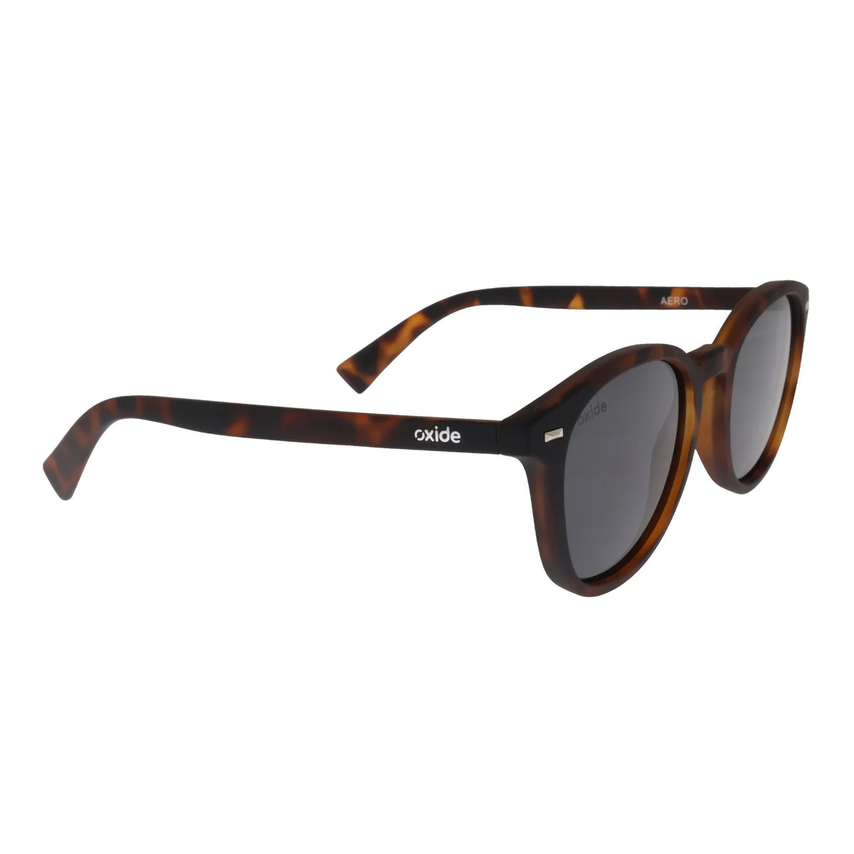 Oxide Aero Polarised Sunglasses [fr:matt Tort Shell Ls:poly Grey]