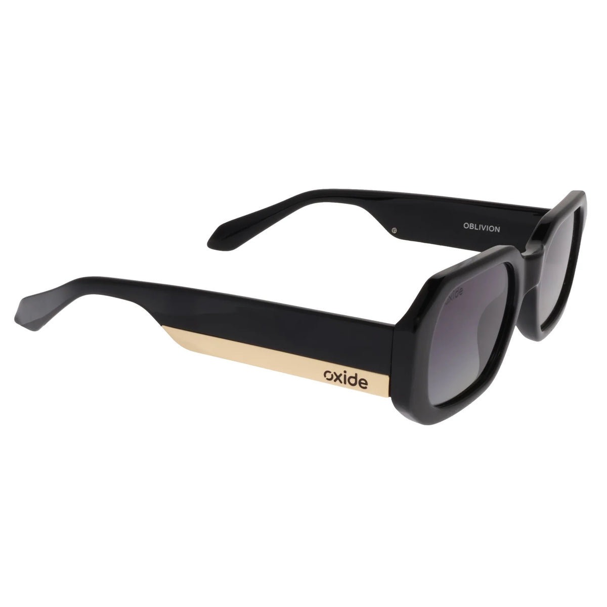 Oxide Oblivion Polarised Sunglasses [fr:gloss Black Ls:poly Gradient Grey]