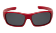Ugly Fish Jnr Polarised Sunglasses Pk255 (red Frame - Smoke Lens)