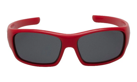 Ugly Fish Jnr Polarised Sunglasses Pk255 (red Frame - Smoke Lens)