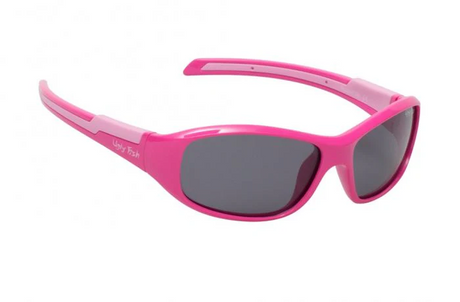Ugly Fish Jnr Polarised Sunglasses Pk366 (pink Frame - Smoke Lens)