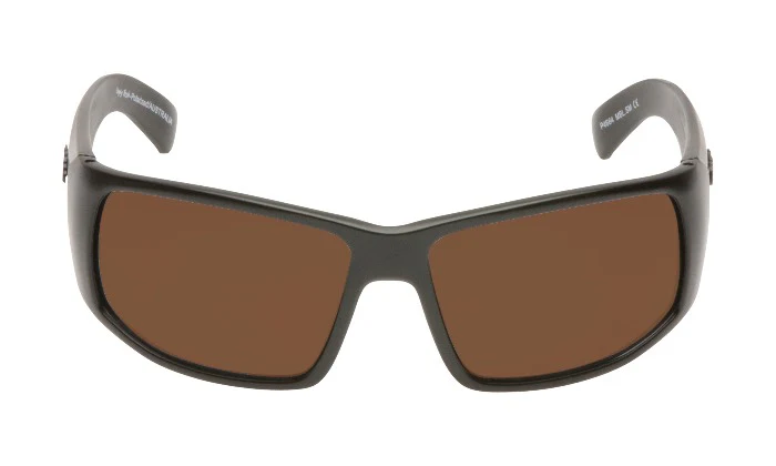 Ugly Fish Polarised Sunglasses P4664 (matt Black Frame - Brown Lens)