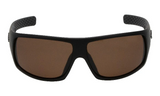 Ugly Fish Polarised Sunglasses Pt6881 (matt Black Frame - Brown Lens)
