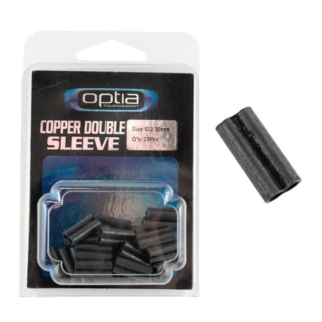 Optia Mini Copper Double Crimp (25 Pk) [sz:1.0mm]