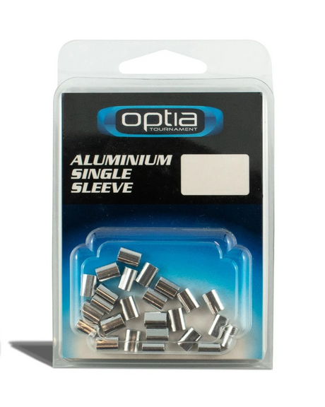 Optia Mini Aluminium Single Crimp (25 Pk) [sz:0.9mm]