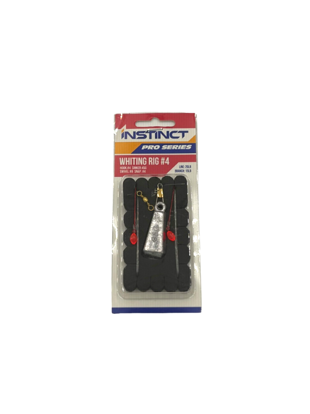 Instinct Pro Series Pre-made Whiting Paternoster Rig [sz:4]
