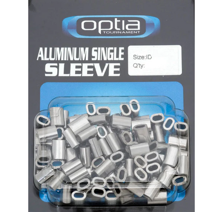 Optia Aluminium Single Crimp (50 Pk) [sz:1.0mm]