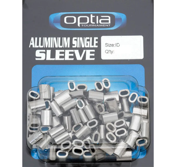 Optia Aluminium Single Crimp (50 Pk) [sz:1.0mm]