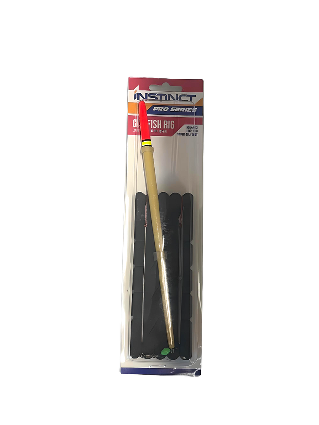 Instinct Pro Series Pre-made Garfish Rig With Balsa Float Sz 12 Hooks