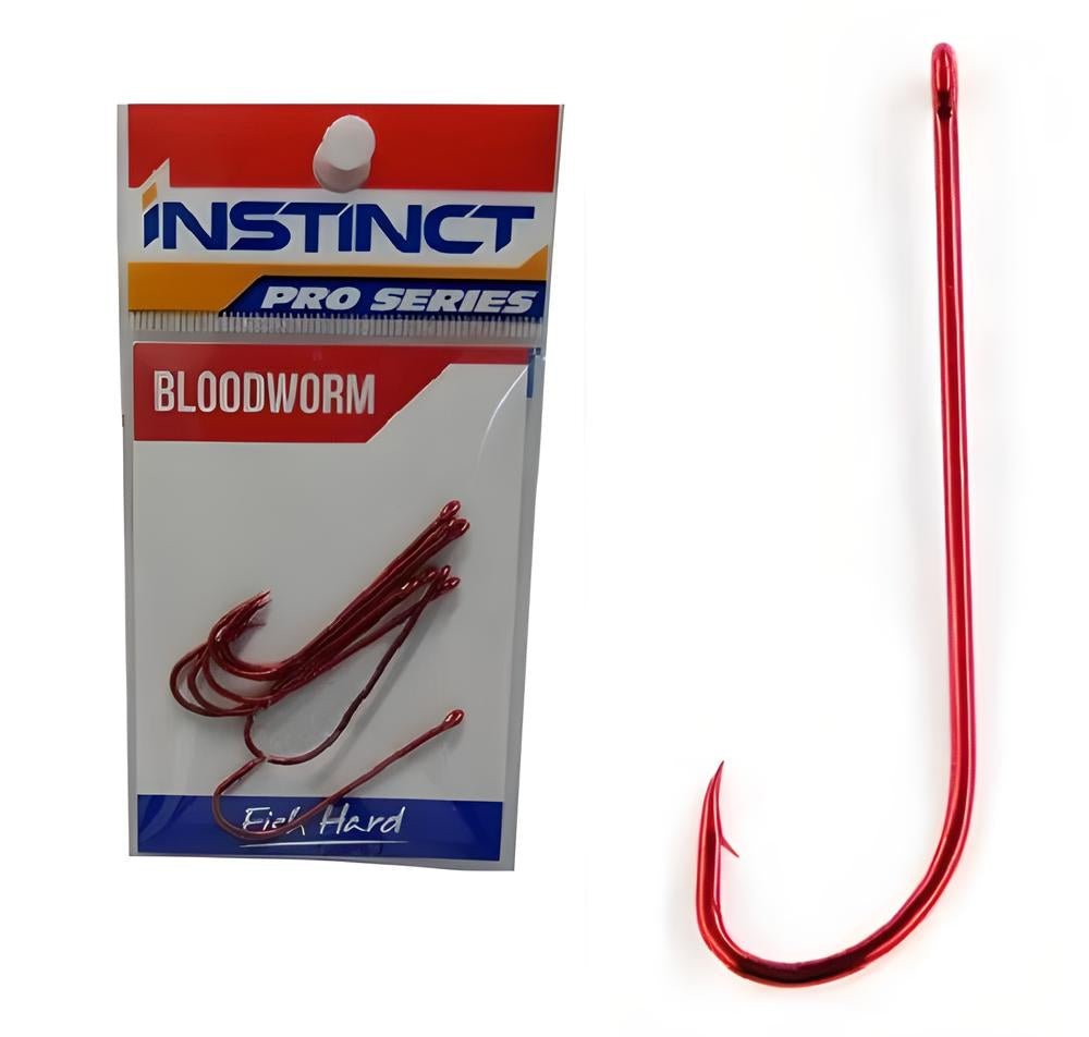 blood worm fish hooks Instinct Pro Bloodworm Hooks – Fisho's Tackle World