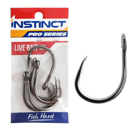 Instinct Pro Live Bait 4x Hooks [sz:5/0 - 8pk]