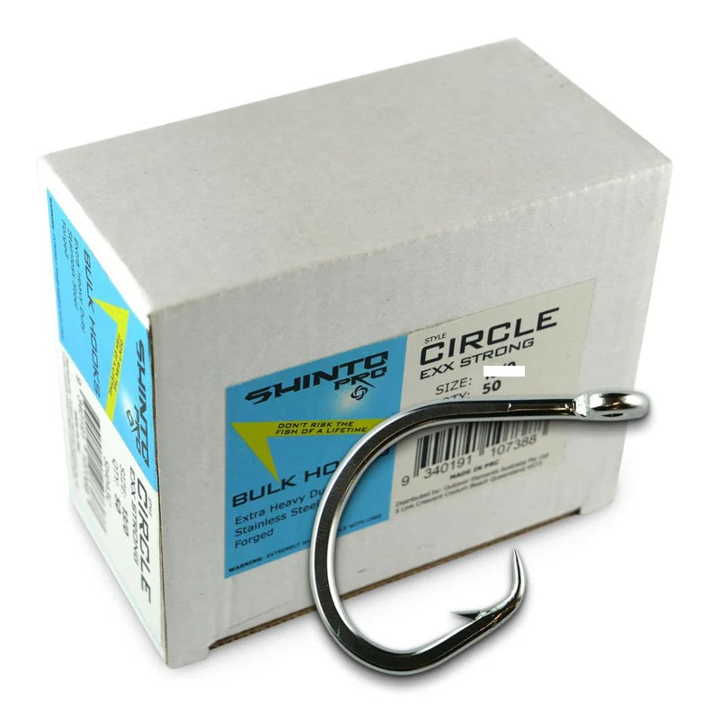 Shinto Pro Circle Bulk Hooks [sz:13/0 - 50pk]