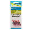Shinto Pro Bite Enticer Running Carlisle Pre-made Rigs Sz 4 [cl:bloodworm - 2pk]