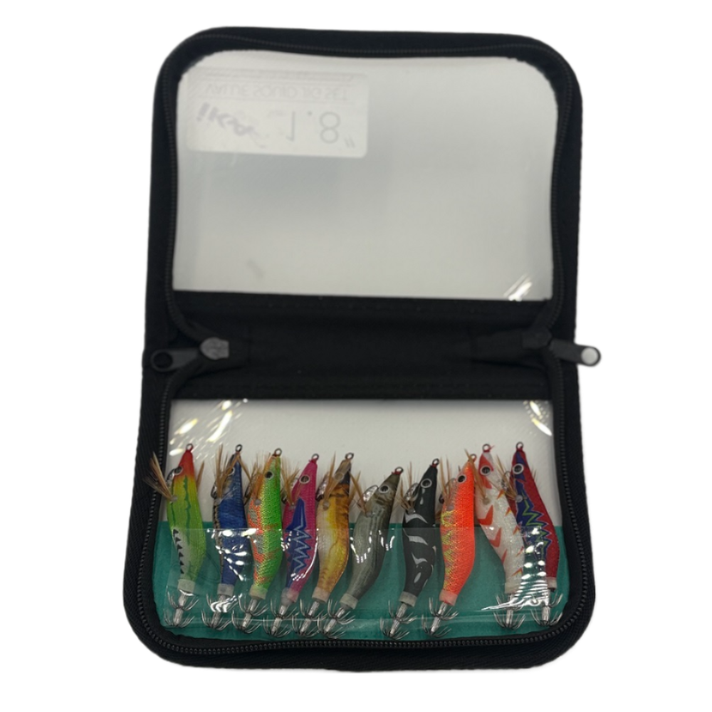 Ika Value Squid Jig Set 10pk [sz:1.8"]