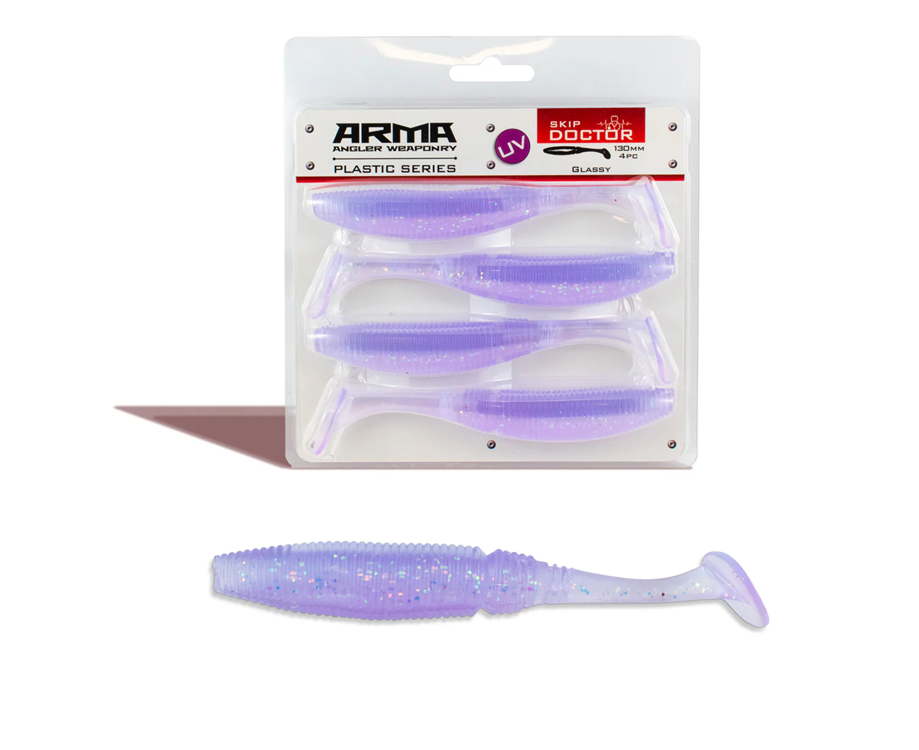 Arma Skip Doctor 130mm Soft Plastic Lure [cl:glassy]