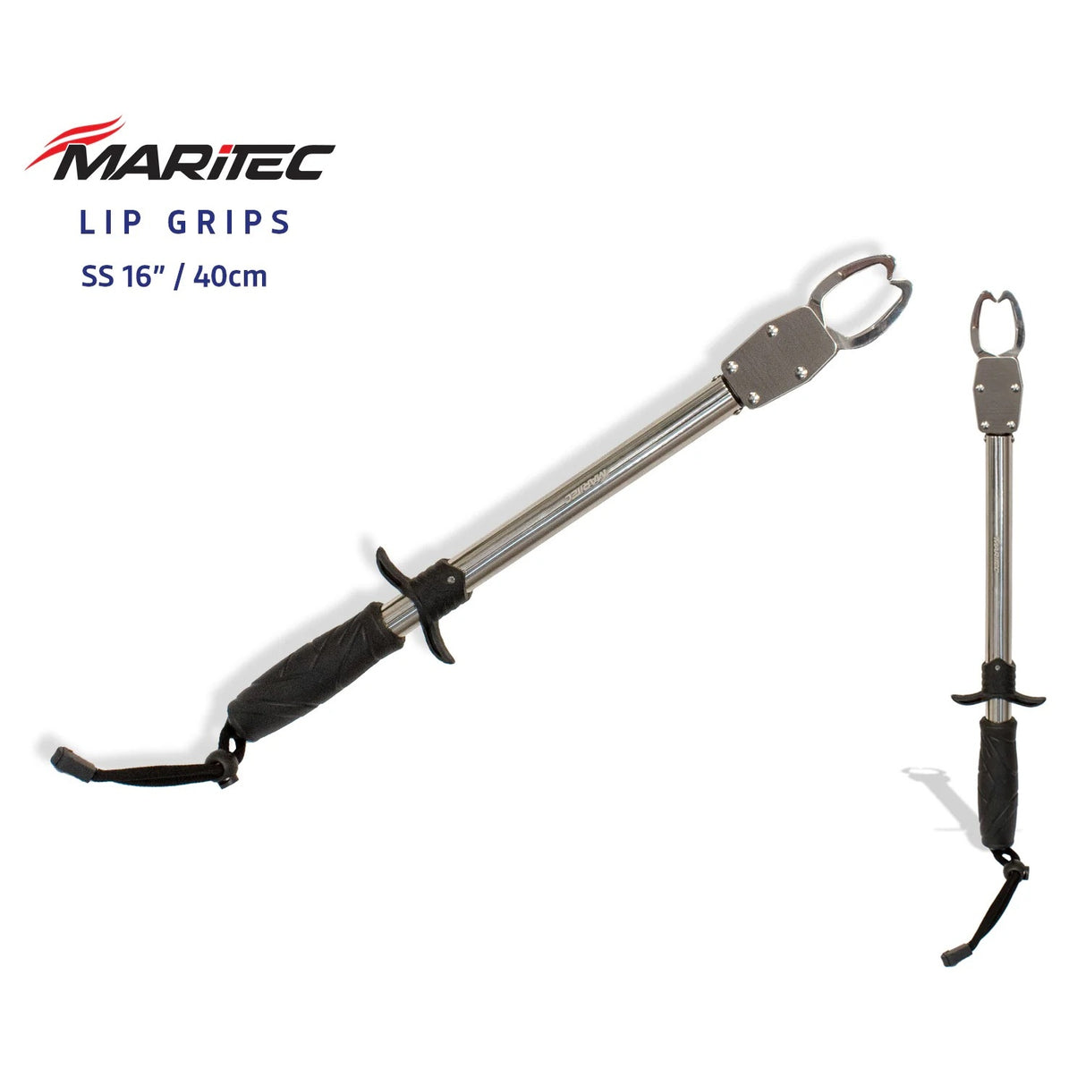 Maritec Long Lip Grips Ss [sz:16" / 40cm]