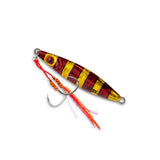 Buku Flutter Bomb 60g Double Assist Jig Lure [cl:bloody Gold]