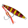 Buku Flutter Bomb 200g Double Assist Jig Lure [cl:bloody Gold]