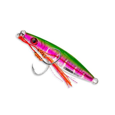 Buku Flutter Bomb 100g Double Assist Jig Lure [cl:lime Back]