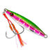 Buku Flutter Bomb 200g Double Assist Jig Lure [cl:lime Back]