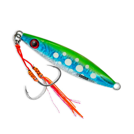 Buku Flutter Bomb 150g Double Assist Jig Lure [cl:bluey]