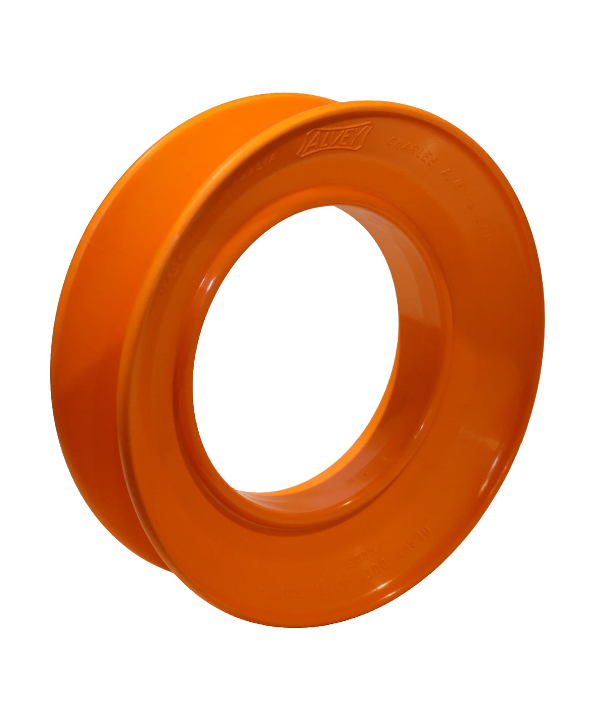 Alvey Handcaster Heavy Duty Plastic 10" [cl:orange]