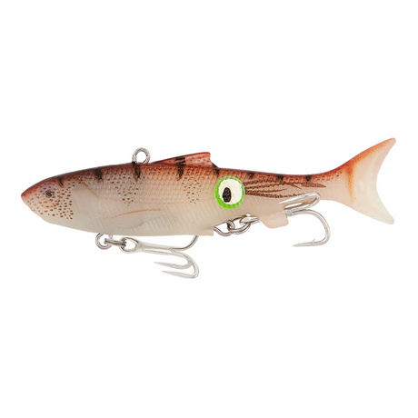 Samaki Vibelicious Thumper 70mm 11gm Soft Plastic Lure ><^ [cl:uv Squid]