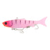 Samaki Vibelicious Thumper 100mm 20gm Soft Plastic Lure ><^ [cl:fairy Floss Uv]