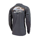 Samaki Shirt Performance Kids L/s Barramundi >< [sz:8]