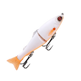 Fishcraft Dr Glide 127mm 23g Hard Body Swimbait Lure [cl:white Widow]