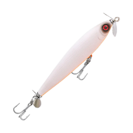 Fishcraft Skatter Prop 96mm 13g Floating Stickbait Lure [cl:white Widow]