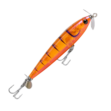Fishcraft Skatter Prop 96mm 13g Floating Stickbait Lure ><^ [cl:pearl Shrimp]
