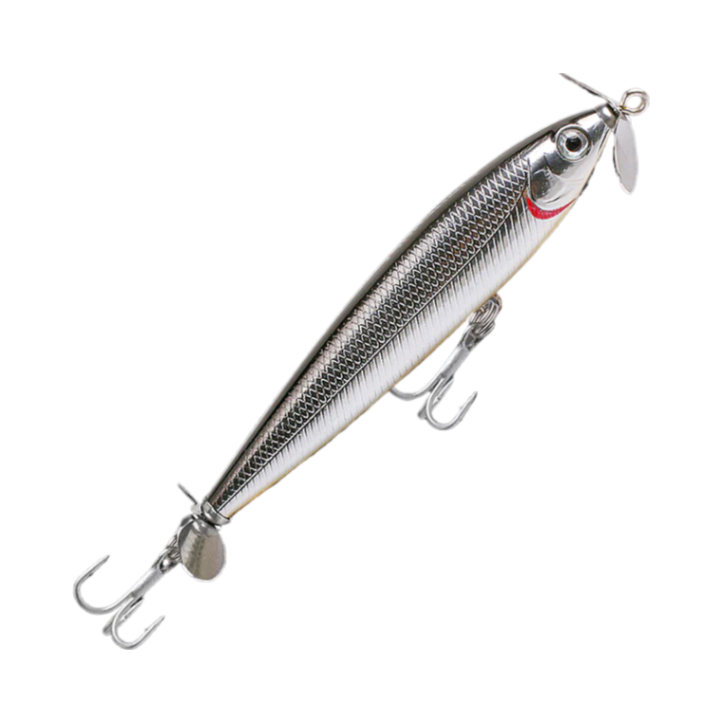 Fishcraft Skatter Prop 96mm 13g Floating Stickbait Lure [cl:silver Shad]
