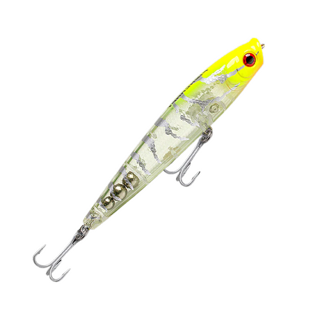 Fishcraft Skatter Stick 127mm 29g Floating Stickbait Lure ^ [cl:chartreuse Uv Tiger]