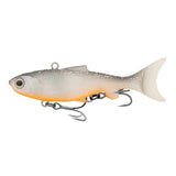 Samaki Vibelicious Thumper 70mm 11gm Soft Plastic Lure ><^ [cl:grey Ghost Uv]