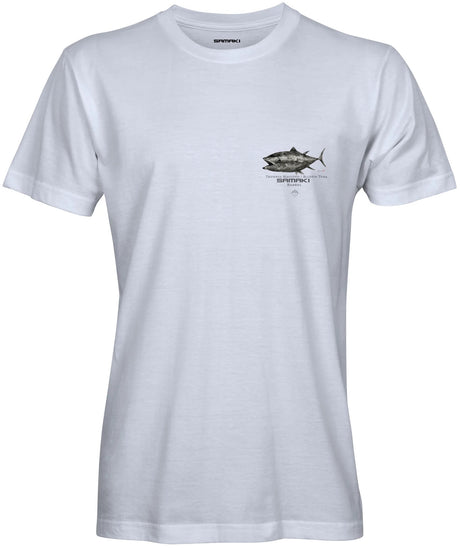 Samaki T-shirt Barrel Ss Tee White >< [sz:s]