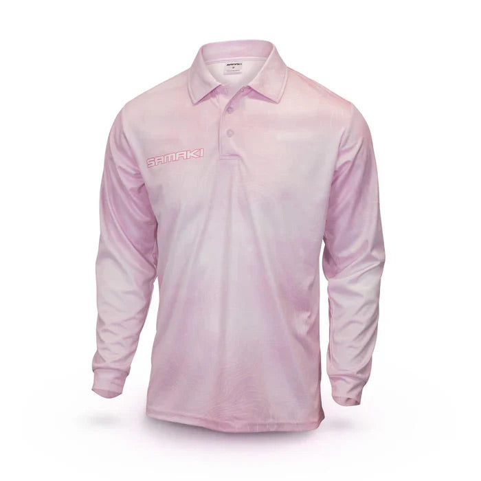 Samaki Shirt L/s Contour Pink >< [sz:xs]