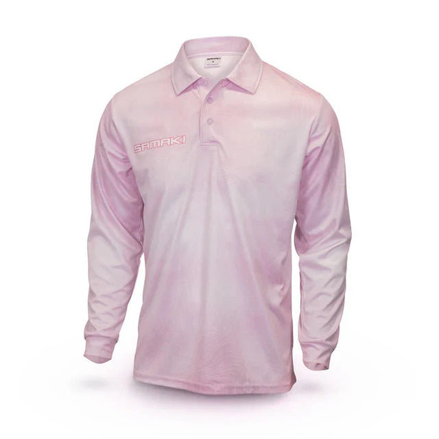 Samaki Shirt L/s Contour Pink >< [sz:xs]