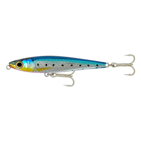 Samaki Pacemaker 105mm 34g Sinking Stickbait Lure [cl:blue Pink Silver]