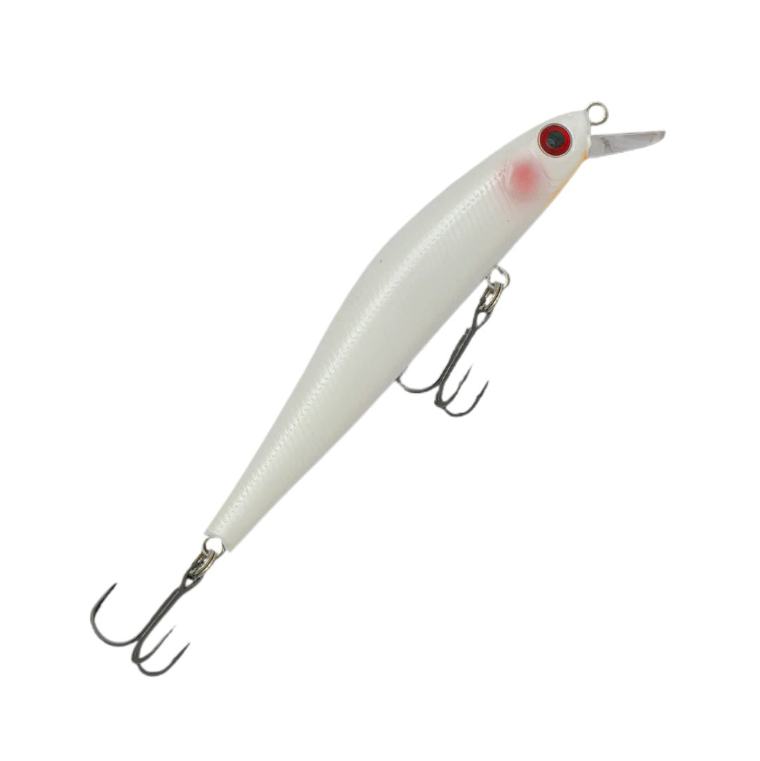 Fishcraft B-jerky 90s 9.5g Hard Body Lure ^ [cl:white]