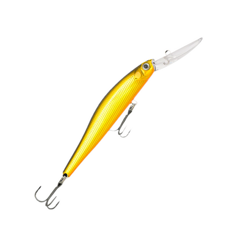 Fishcraft B-jerky 90d 11.5g Hard Body Lure ^ [cl:black & Gold]