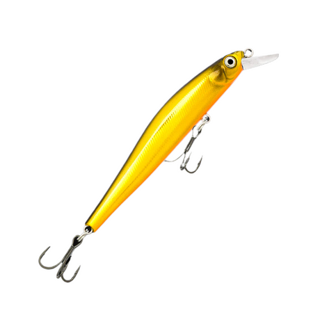 Fishcraft B-jerky 110s 14.2g Hard Body Lure ^ [cl:black & Gold]