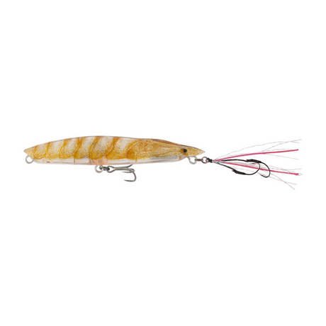 Samaki Redic Skipping Prawn 75mm 5.9g Floating Stickbait Lure [cl:krill Smith]