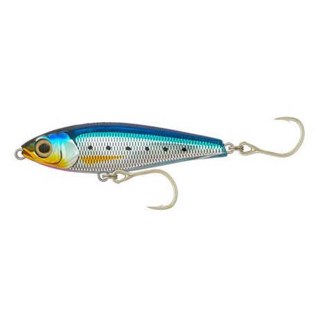 Samaki Pacemaker Schmickbait 115mm 38g Sinking Stickbait Lure [cl:blue Pink Silver]