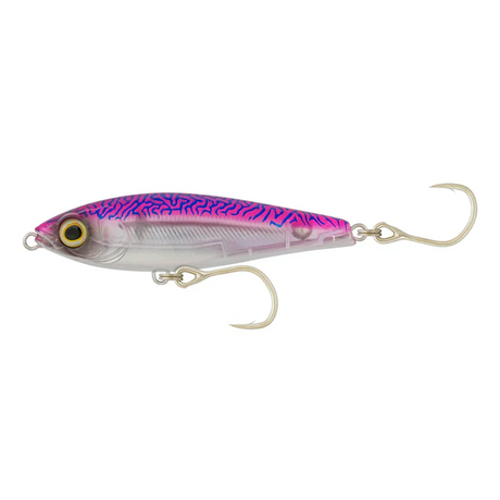 Samaki Pacemaker Schmickbait 115mm 38g Sinking Stickbait Lure [cl:pink Slimy]