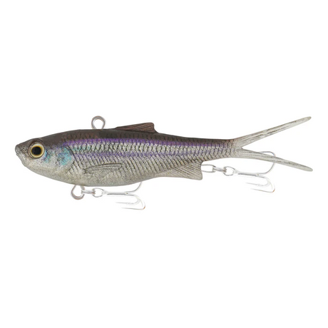 Samaki Vibelicious Fork 100mm 20g Soft Vibe Lure [cl:purple Moon]