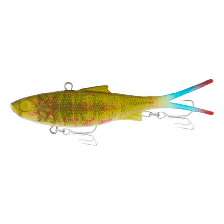 Samaki Vibelicious Fork 100mm 20g Soft Vibe Lure [cl:red Claw]