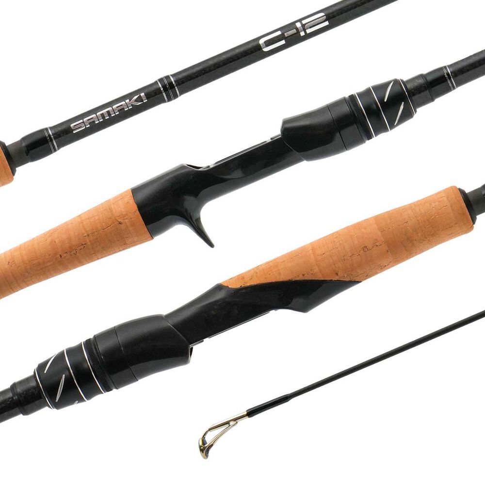 Samaki C-12 V4 Baitcast Rod [sz:6'6"/6-12lb/1pc/661bl]
