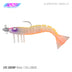 Samaki Live Shrimp 165mm 1/2oz Jighead Pre-rigged Soft Plastic Lure [cl:cleopatra Tiger Uv]